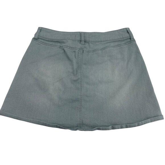 Altar'd State Women's Jean Skirt size Medium Sea Light - Picture 4 of 4